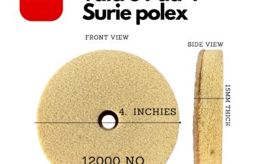 Surie polex Non Woven Pad 4 inches 12000 No. 1 pcs